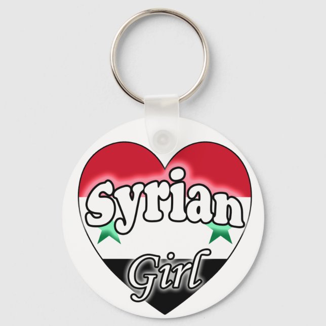 Syrian Girl Key Ring (Front)