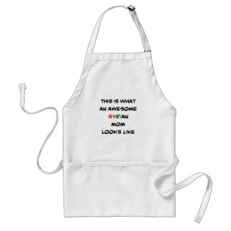 syrian mom, awesome standard apron