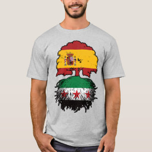 Syrian Spanish Roots and Crown Tree T-Shirt