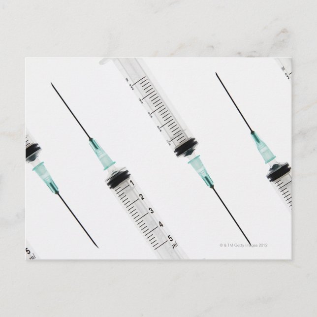 Syringes 4 postcard (Front)