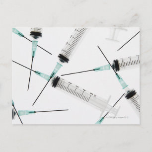 Syringes Postcard