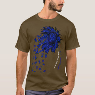 Syringomyelia Awareness sunflower nobody fights al T-Shirt