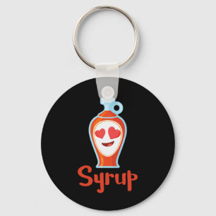 Syrup For Pancakes Couples Costume Halloween Cute  Key Ring