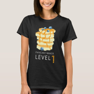 Syrup For Pancakes Flipping Flapjack Breakfast Pan T-Shirt