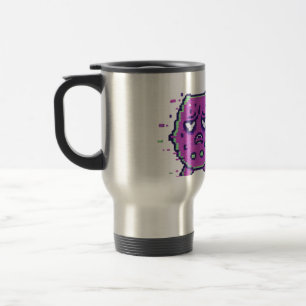 System Error: Motivation Not Found Funny Glitch Travel Mug