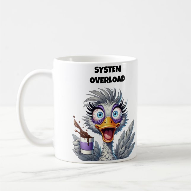 System Overload Mum Coffee Mug (Left)