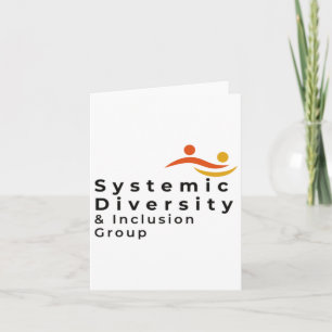 Systemic Diversity Inclusion Group Logo Design Sti Card