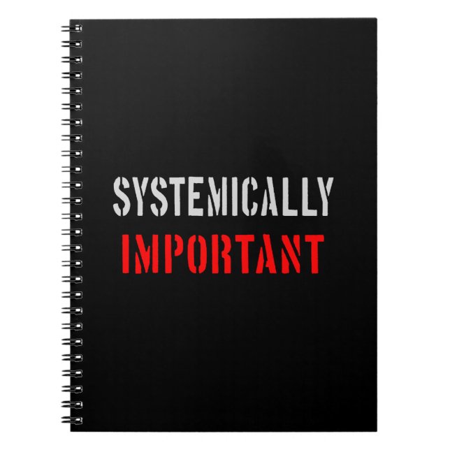 Systemically important notebook (Front)