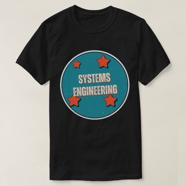 Systems Engineering T-Shirt (Design Front)