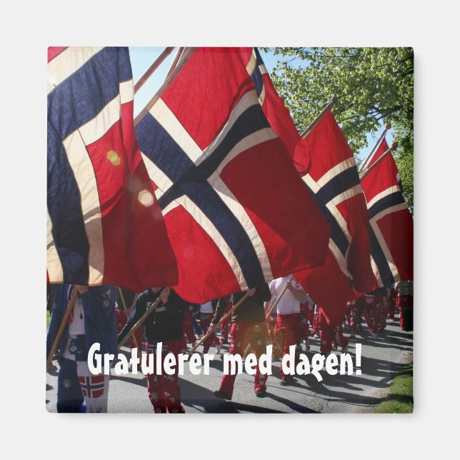 Syttende Mai Magnet (Front)