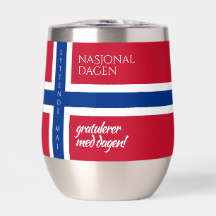 Syttende Mai May 17th Norwegian National Day Flag