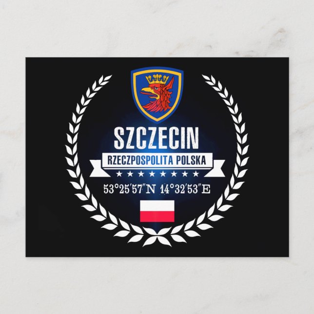 Szczecin Postcard (Front)