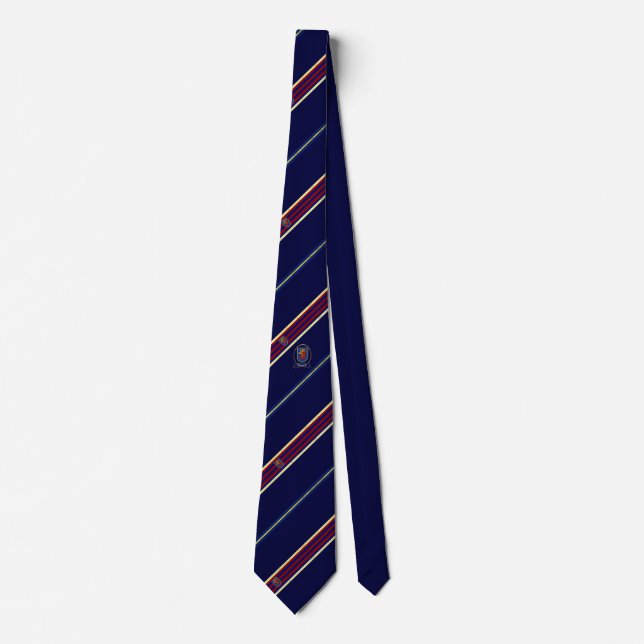 Szczecin stripes flag tie (Front)