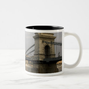 Szechenyi lanchid Szechenyi Chain Bridge), 2 Two-Tone Coffee Mug