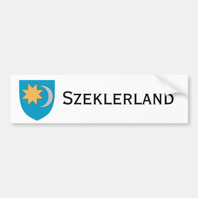 Szeklerland/Székelyföld Bumper Sticker (Front)