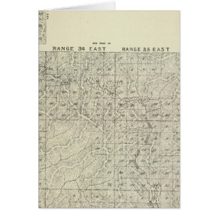 T1820S R3236E Tulare County Section Map
