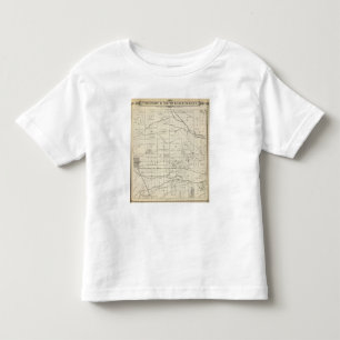T18S R24E Tulare County Section Map Toddler T-Shirt