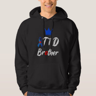 T1d Brother , Type 1 Diabetes Awareness In Novembe Hoodie