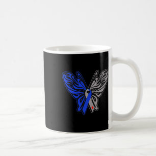 T1d Butterfly Type 1 Diabetes Awareness Ribbon Coffee Mug