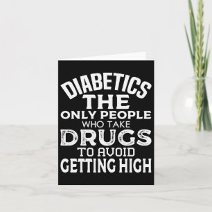 T1d Diabetic Type 1 Diabetes Awareness Men Women K Card