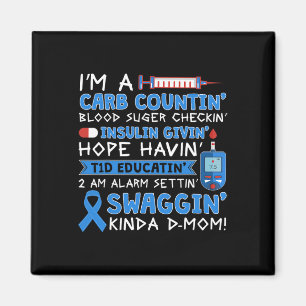 T1d Diabetic Type 1 Diabetes Awareness Men Women K Magnet