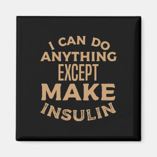 T1D Diabetic Type 1 Diabetes Awareness Men Women K Magnet