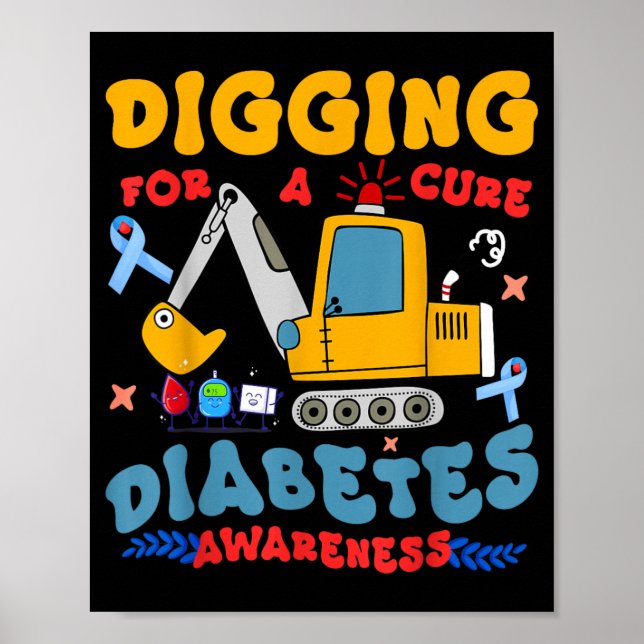 T1d Kids Diabetes Awareness Performance Poster (Front)