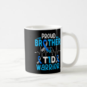 T1d Proud Brother Diabetes Awareness Type 1 Insuli Coffee Mug