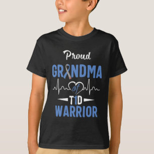 T1d Proud Grandma Diabetes Awareness Type 1 Insuli T-Shirt