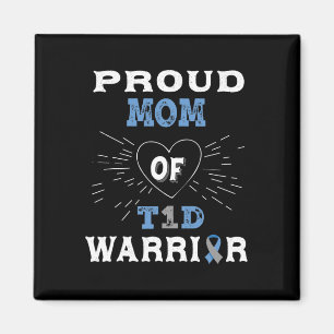 T1D Proud Mum Diabetes Awareness Type 1 Insulin Pa Magnet