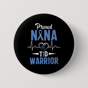 T1d Proud Nana Diabetes Awareness Type 1 Insulin P 6 Cm Round Badge