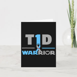 T1d Quote Fun Type 1 Diabetes Card