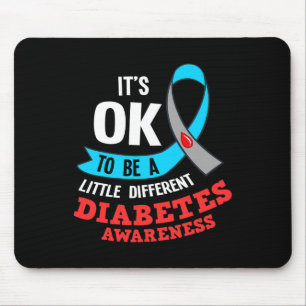 T1d Type 1 Diabetes Gift Diabetic Awareness 1 Mouse Mat