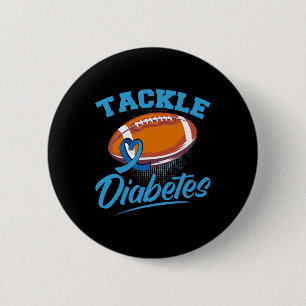 T1d Warrior Diabetes Awareness Tackle Diabetes 1 6 Cm Round Badge