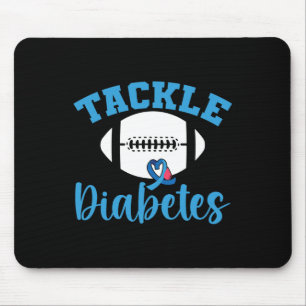 T1D Warrior Diabetes Awareness Tackle Diabetes 2 Mouse Mat