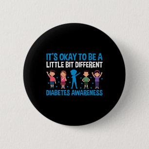 T1d Warrior Diabetes Support Diabetes Awareness 6 Cm Round Badge