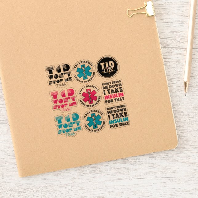 T1dLife Pod Stickers (Notebook)