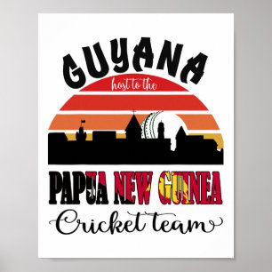 T20 Cricket Guyana Host To The New Zealand Cricket Poster