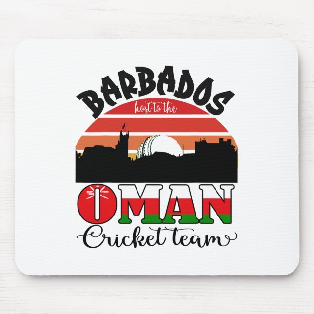 T20 Cricket Rdos Host To The Namibia Cricket Team  Mouse Mat (Front)
