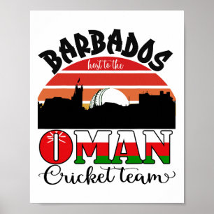 T20 Cricket Rdos Host To The Namibia Cricket Team Poster