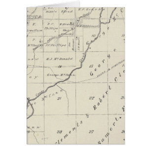 T20S R22E Tulare County Section Map