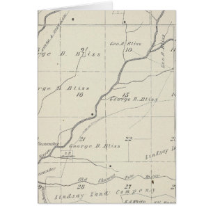 T20S R25E Tulare County Section Map