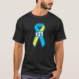 T21 Trisomy 21 Down Syndrome Awareness Awareness H T-Shirt