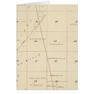 T24S R24E Tulare County Section Map