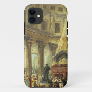 T28516 Alexander the Great visiting the Tomb of Ac iPhone 11 Case