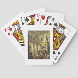 T28516 Alexander the Great visiting the Tomb of Ac Playing Cards