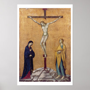 T28723 The Crucifixion (panel) Poster
