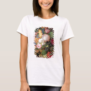 T30763 A Still Life of Flowers and Fruit (panel) T-Shirt