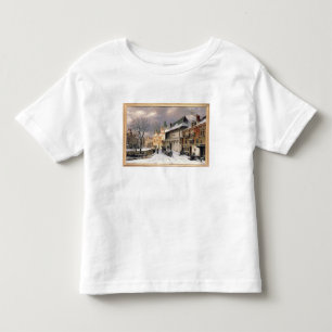 T31117 A View of a Dutch Town in Winter Toddler T-Shirt