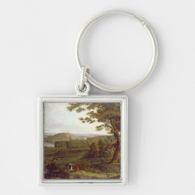 T31507 View from the North West of Castle Howard, Key Ring (Front)